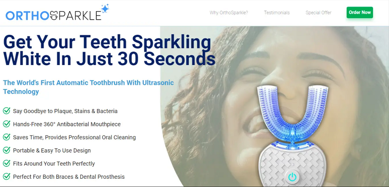 Orthosparkle Toothbrush Review