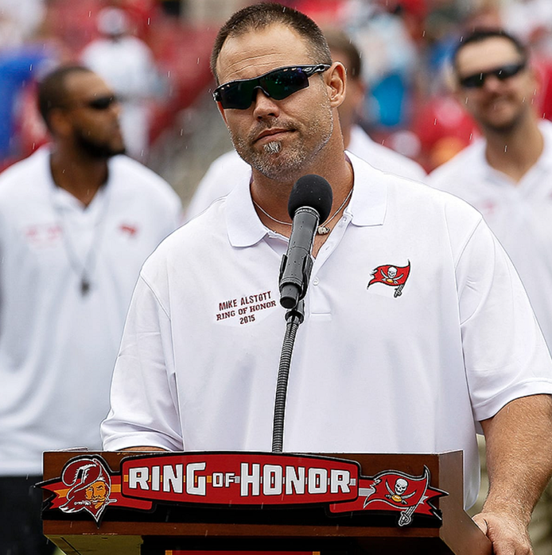 Where is Mike Alstott Now