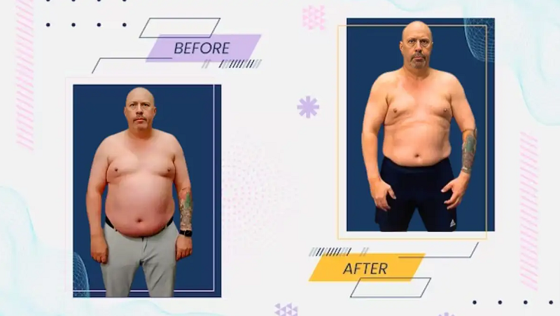 David Raikes Weight Loss Before and After