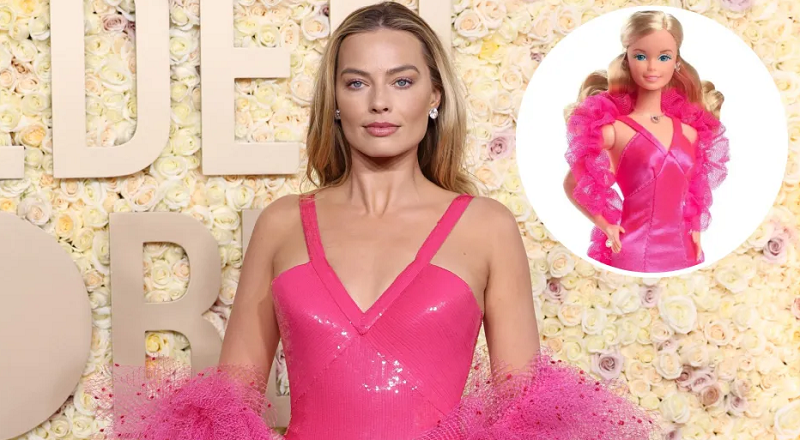 Margot Robbie Channels 1977 Superstar Barbie at 2024